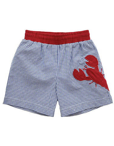 Boys swim trunks with lobster